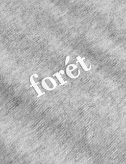 Men Forét T-Shirts-Air T-Shirt-Light Grey Melange