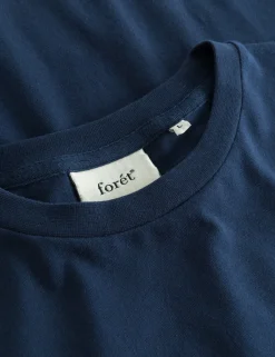 Men Forét T-Shirts-Air T-Shirt-Navy