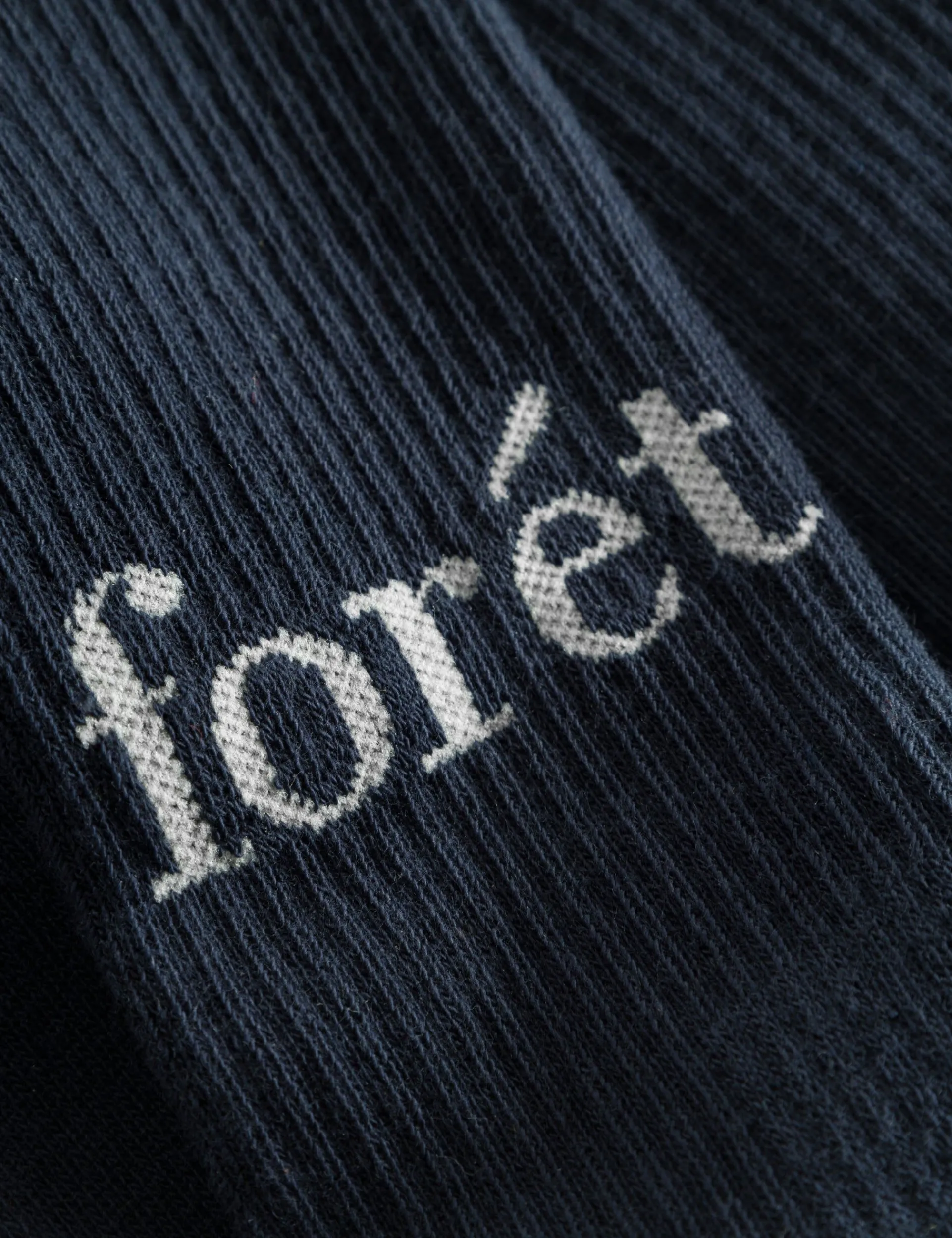 Men Forét Accessories-Alone Socks 2-Pack-Navy/Cloud