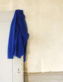 Men Forét Sweatshirts-Alpine Knit-Blue