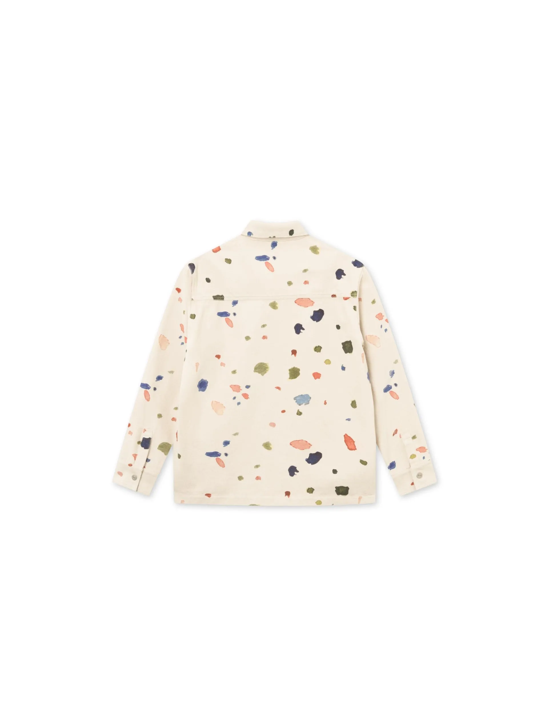 Men Forét Shirts-Artwork Overshirt-Undyed