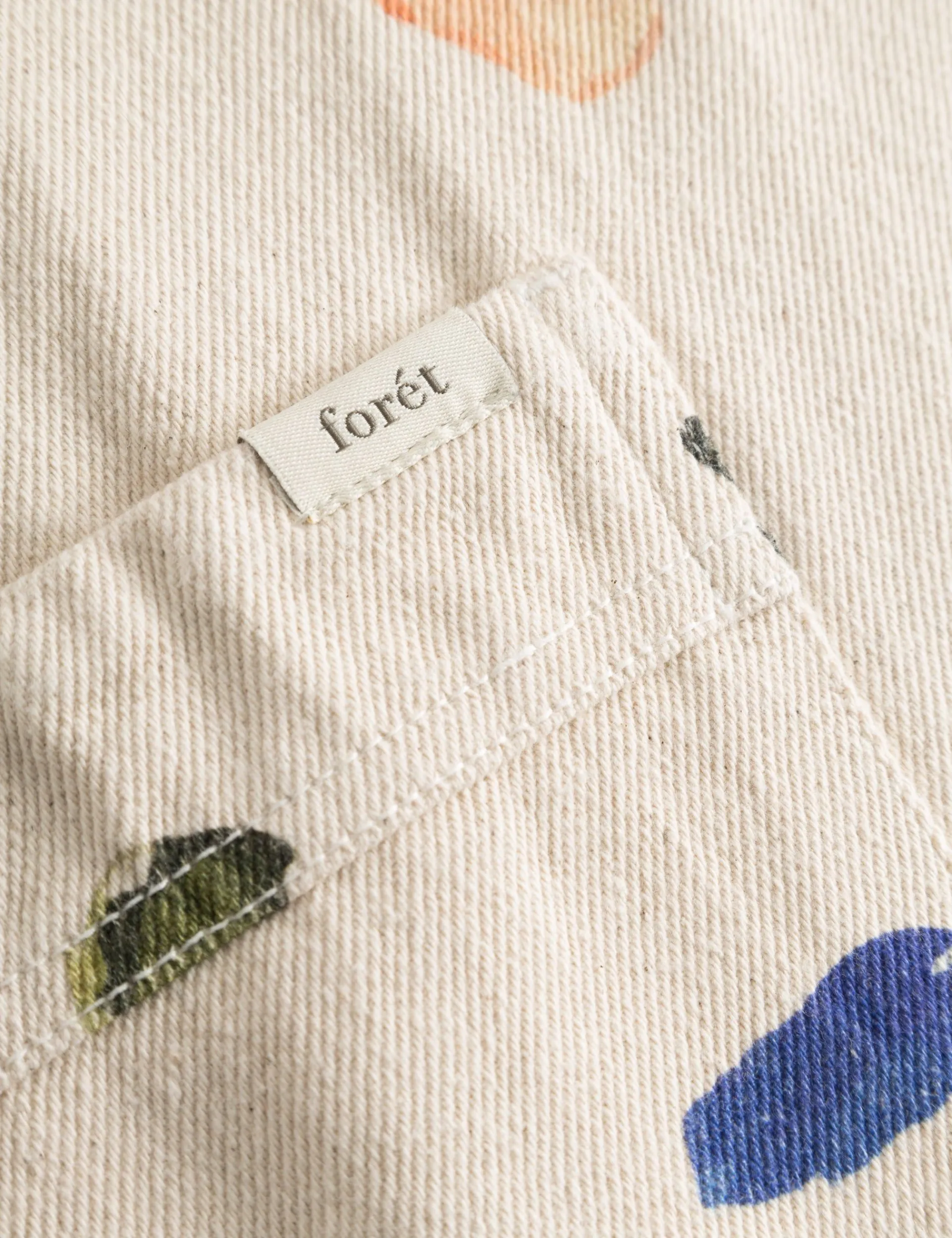 Men Forét Shirts-Artwork Overshirt-Undyed