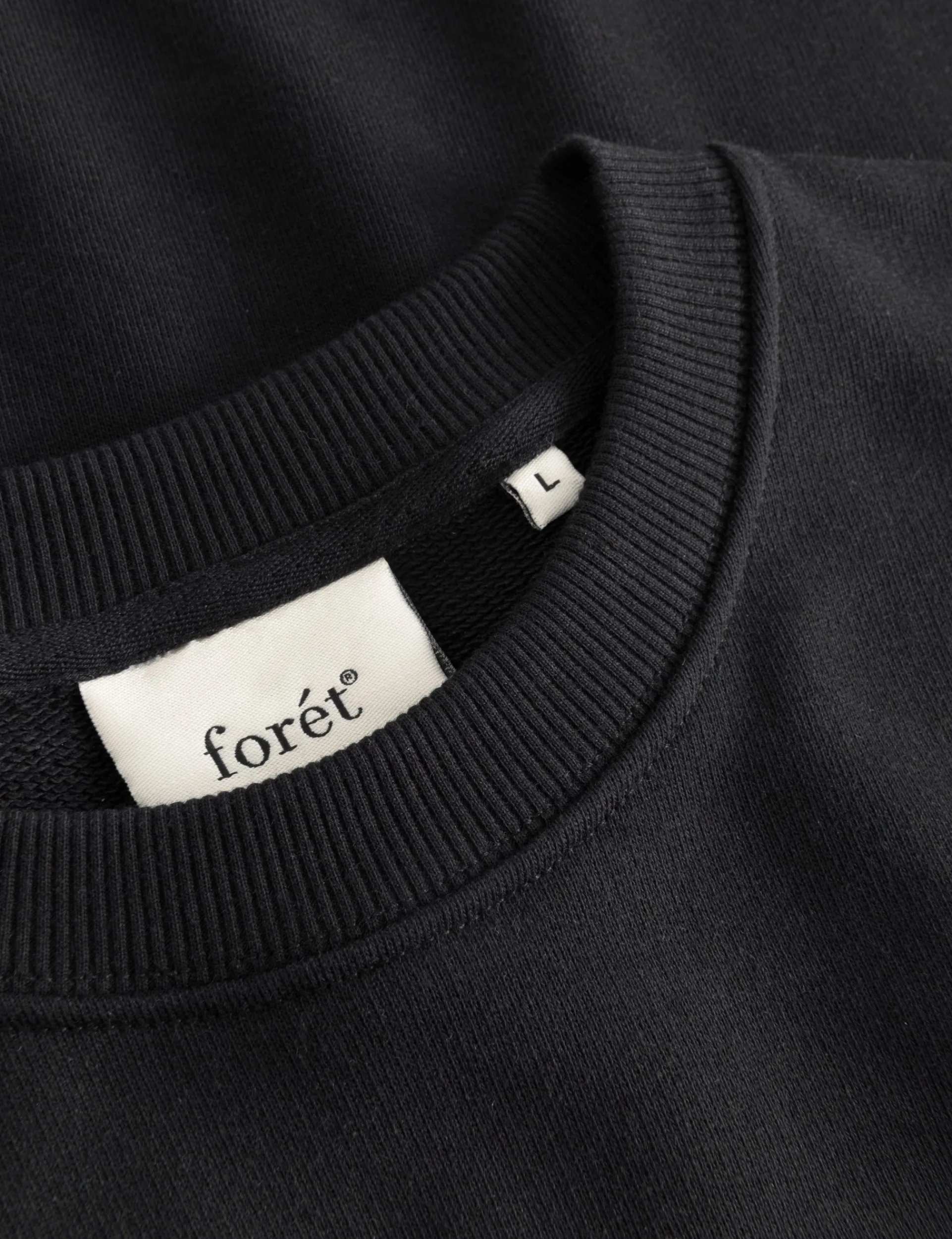 Men Forét Sweatshirts-Ash Sweatshirt-Black