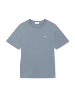 Men Forét T-Shirts-Bass T-Shirt-Vintage Blue