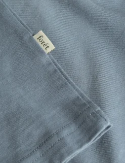 Men Forét T-Shirts-Bass T-Shirt-Vintage Blue