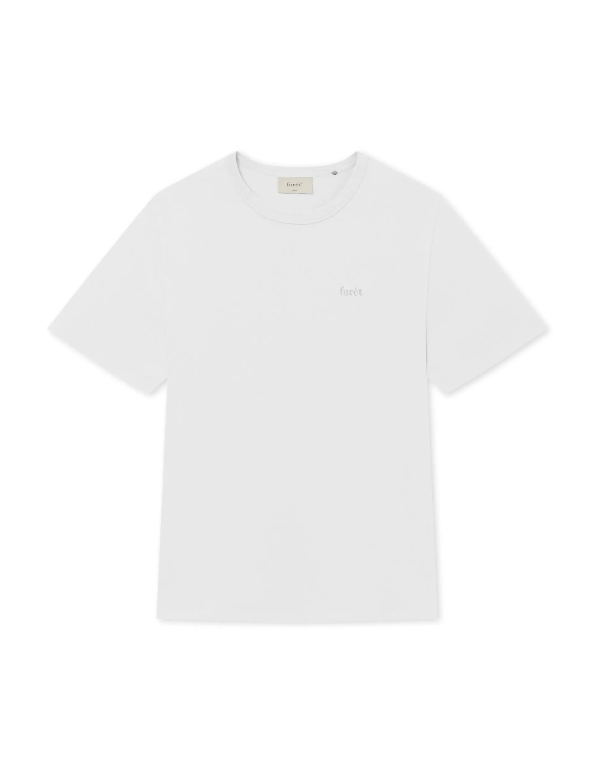 Men Forét T-Shirts-Bass T-Shirt-White