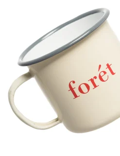 Men Forét Outdoor Goods-Bean Enamel Mug-Cloud