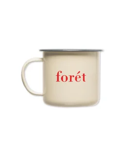 Men Forét Accessories-Bean Enamel Mug-Cloud