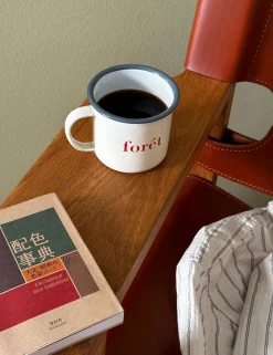 Forét Goods-Bean Enamel Mug-Cloud