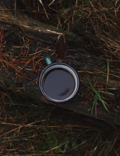 Forét Goods-Bean Enamel Mug-Dark Green