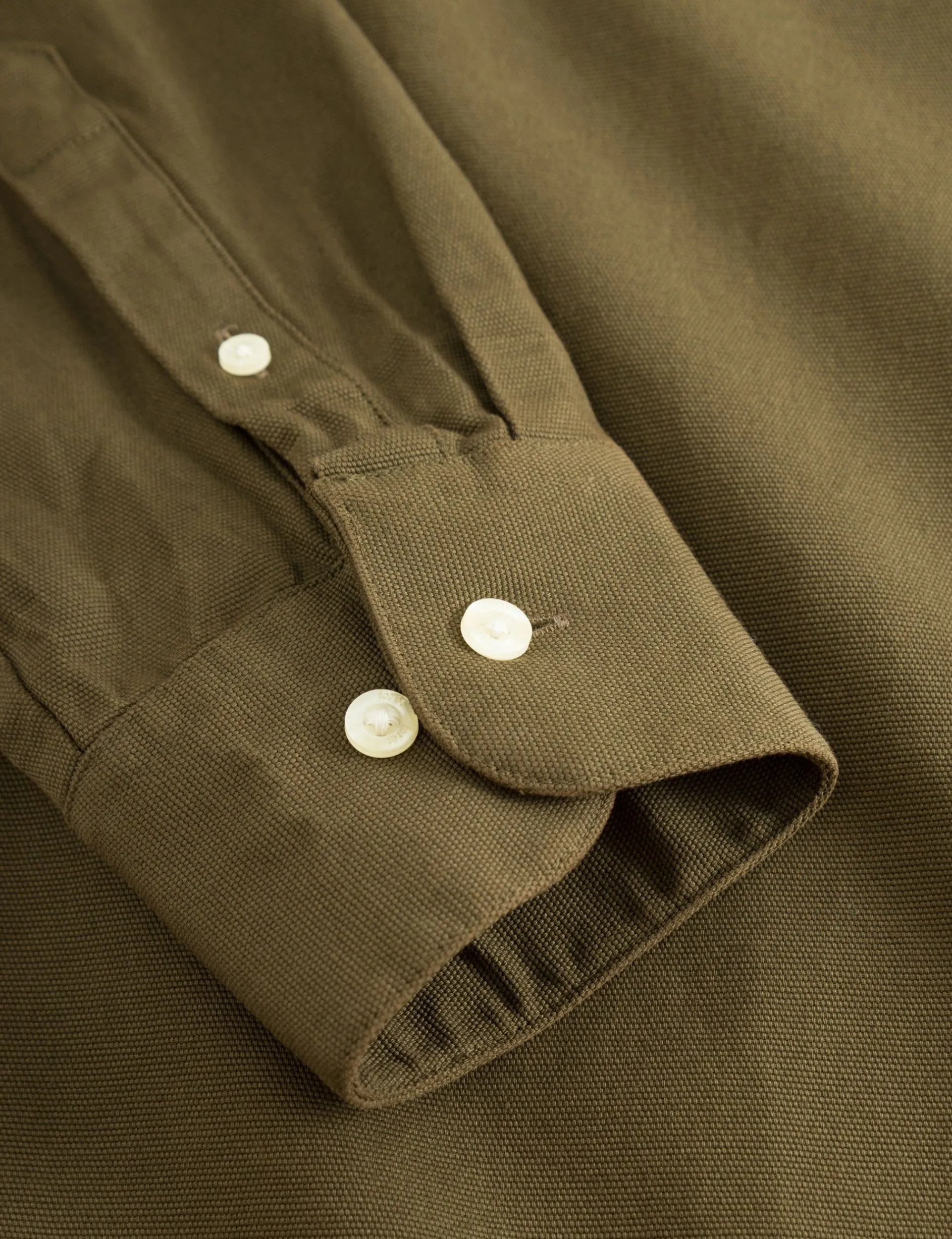 Men Forét Shirts-Bear Shirt-Army