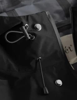 Men Forét Jackets-Blade Shell Jacket-Black
