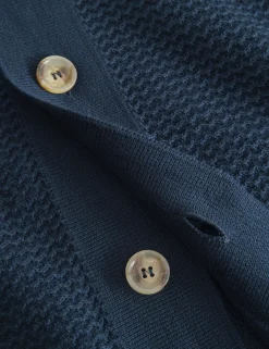 Men Forét Knitwear-Boat Knit-Navy