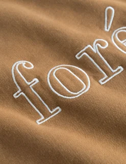Men Forét Sweatshirts-Border Sweatshirt-Rubber/Cloud
