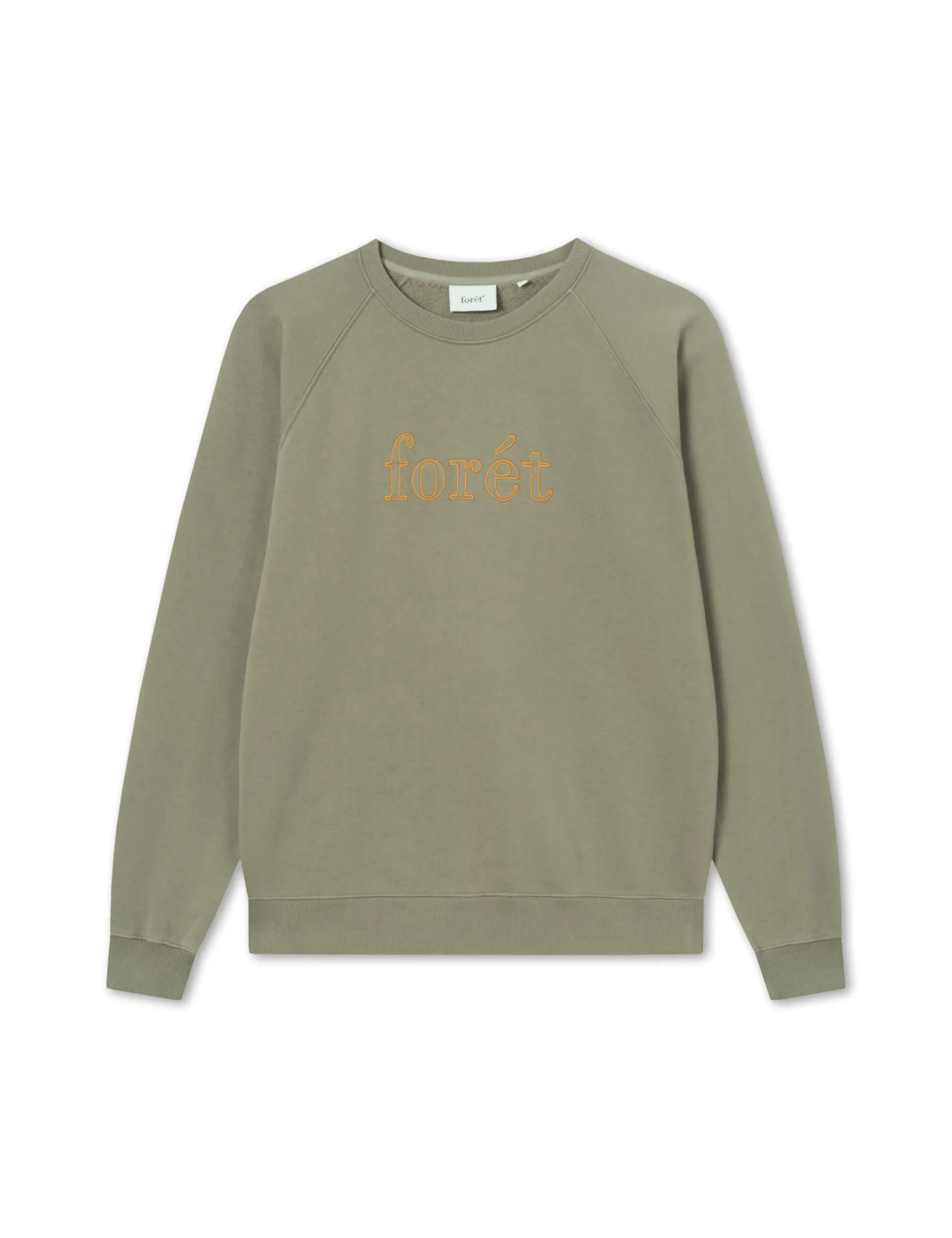 Men Forét Sweatshirts-Border Sweatshirt-Tea/Rubber