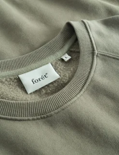 Men Forét Sweatshirts-Border Sweatshirt-Tea/Rubber