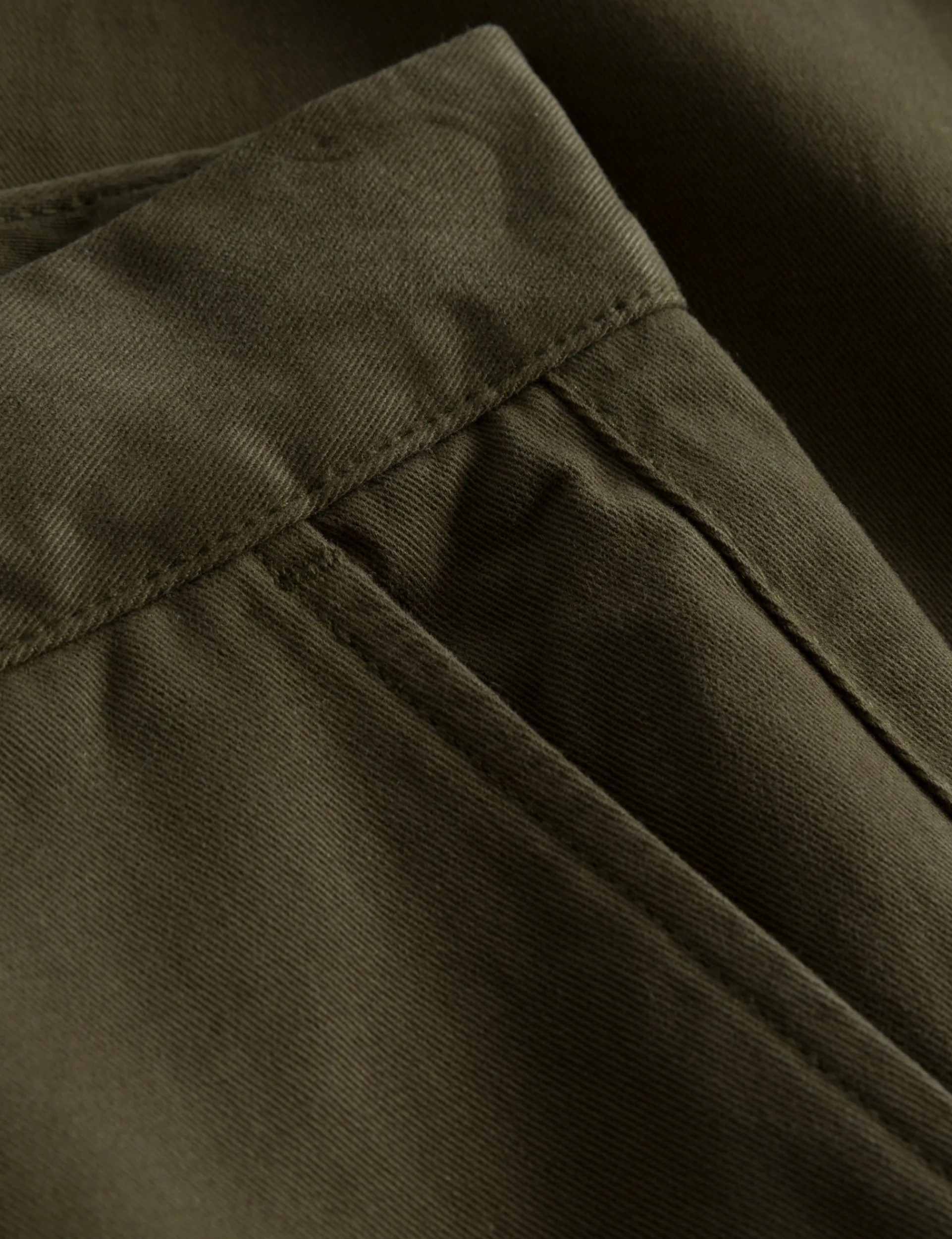 Men Forét Pants-Brook Chino-Army