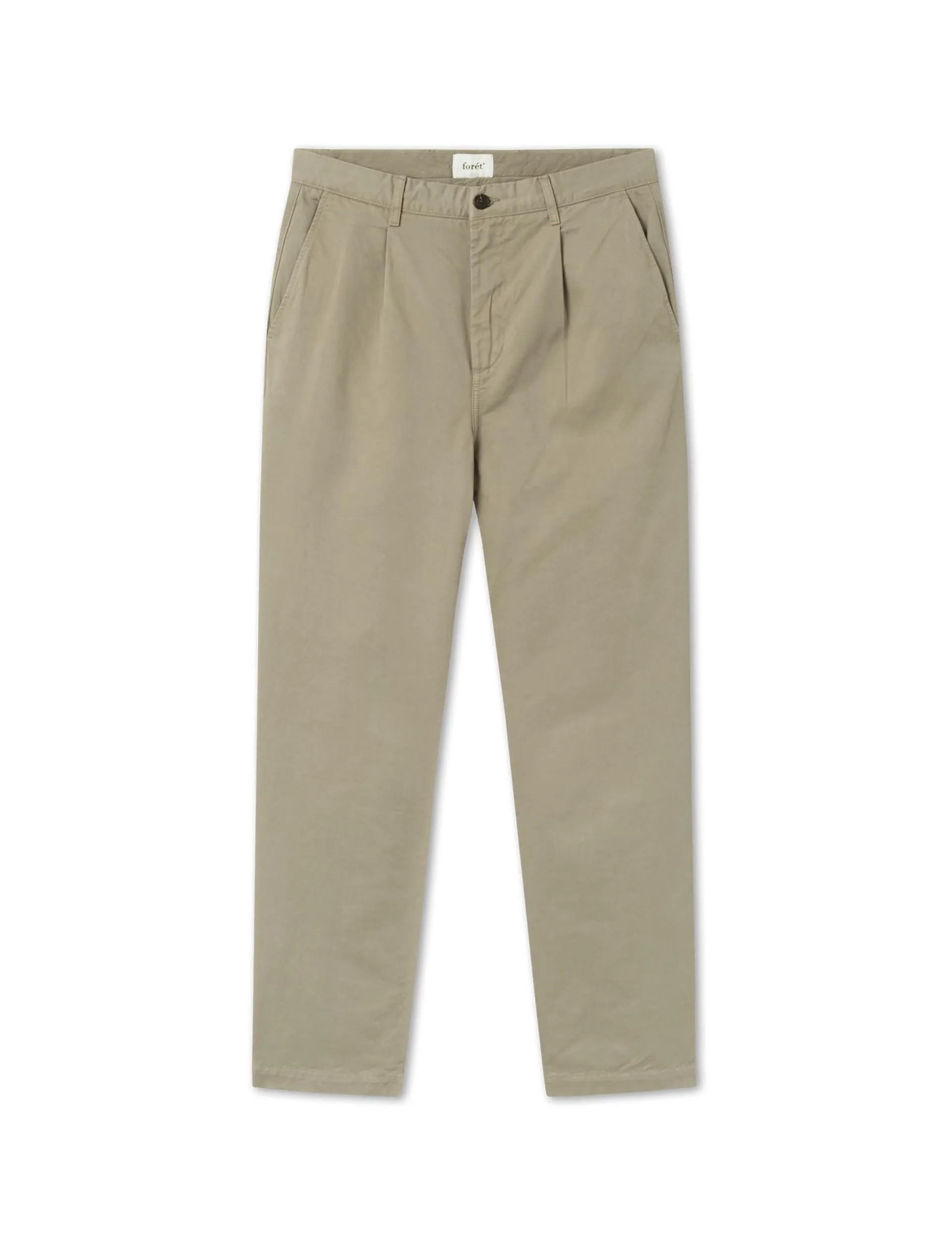Men Forét Pants-Brook Chino-Khaki