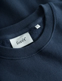Men Forét Sweatshirts-Buzz Sweatshirt-Navy