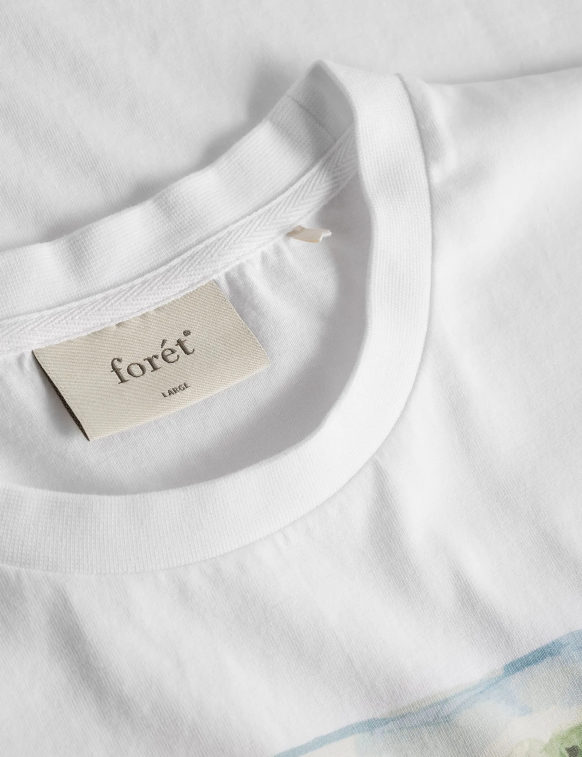Men Forét T-Shirts-Canoe T-Shirt-White