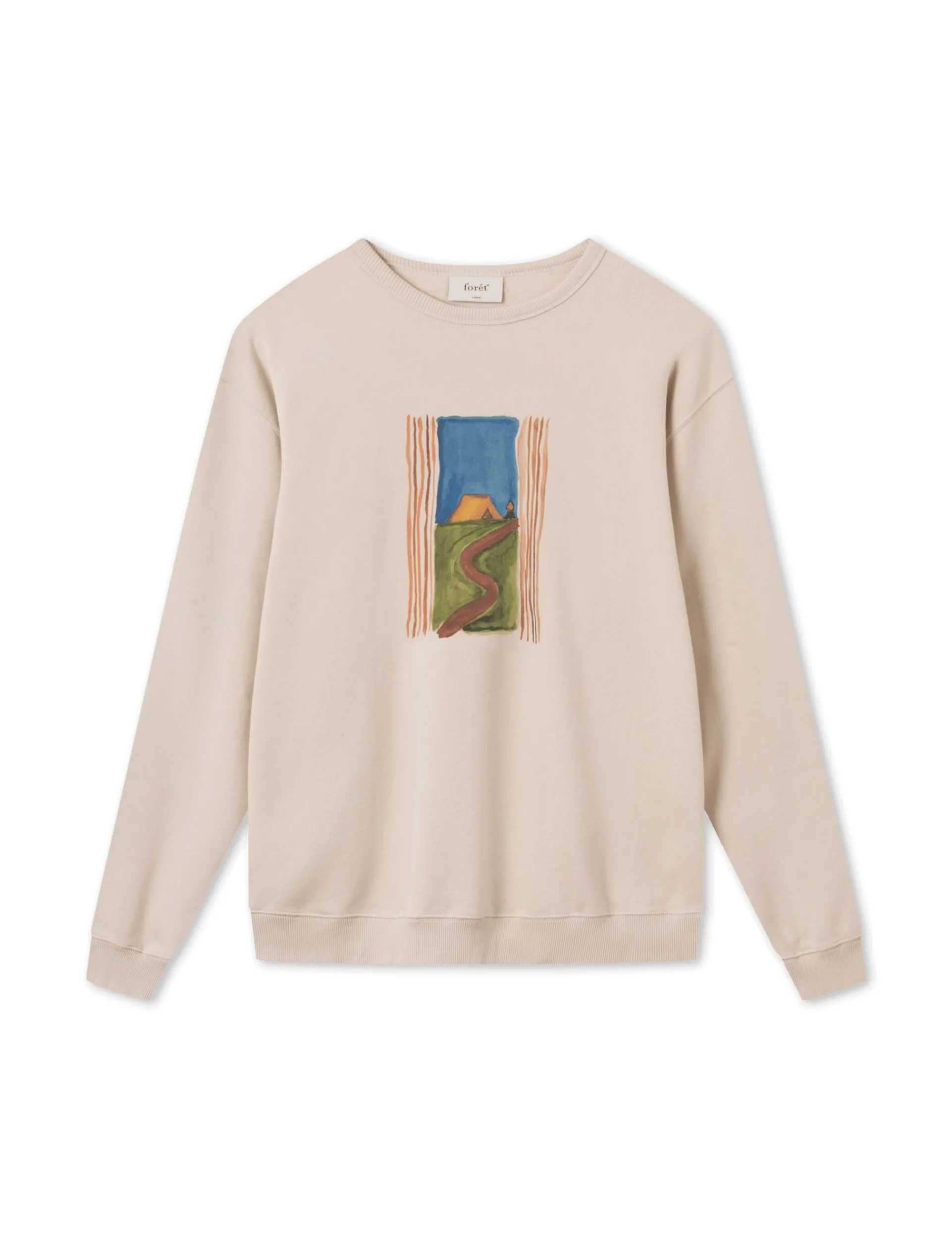 Men Forét Sweatshirts-Carbon Sweatshirt-Oat