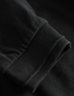 Men Forét T-Shirts-Cave Longsleeve-Black