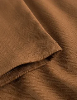 Men Forét Pants-Clay Herringbone Pants-Rubber