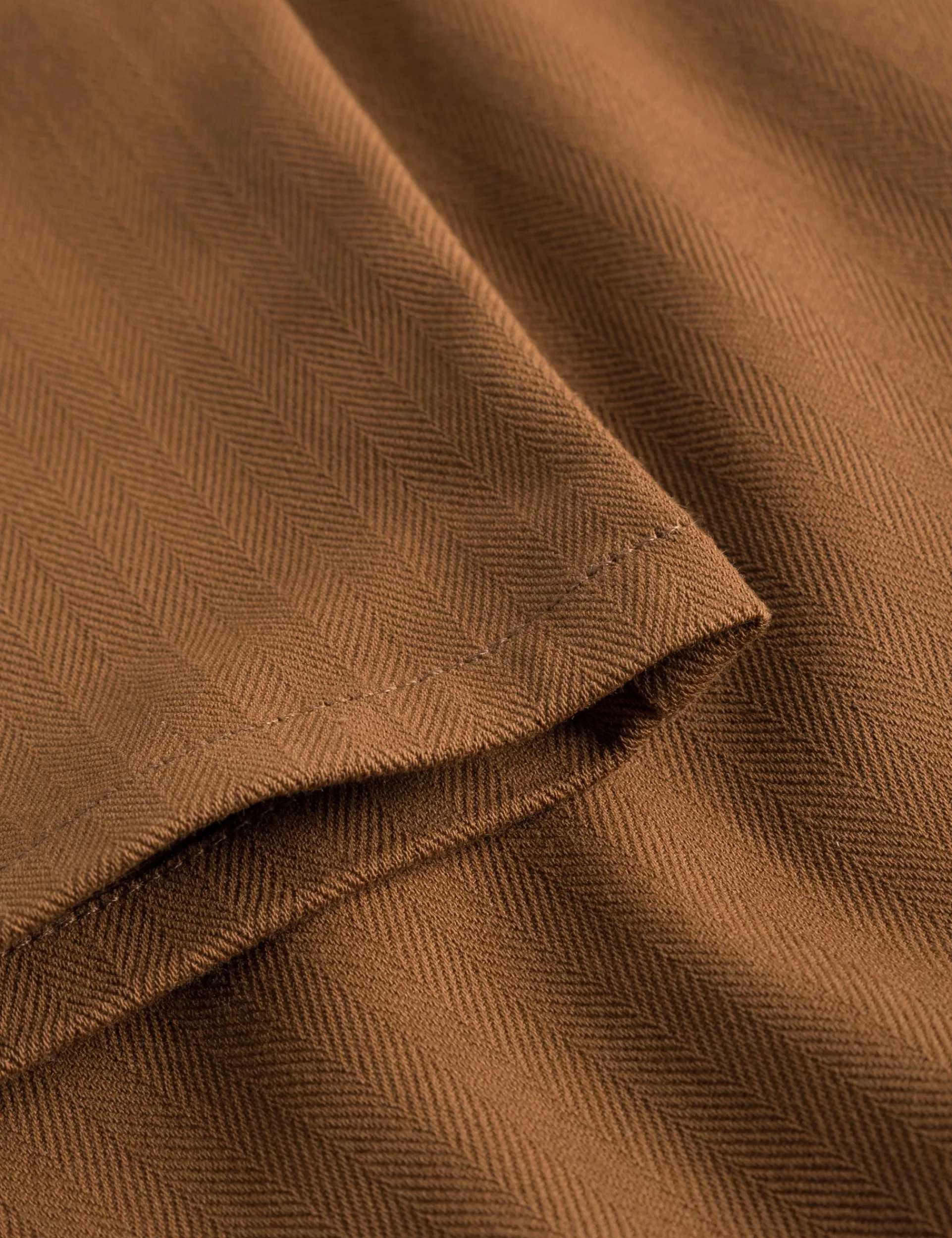 Men Forét Pants-Clay Herringbone Pants-Rubber