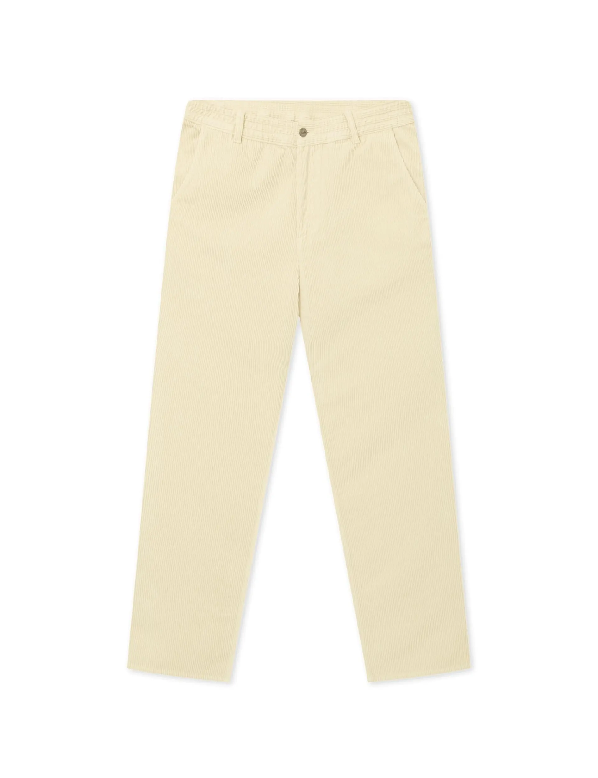 Men Forét Pants-Clay Pants-Cream Corduroy