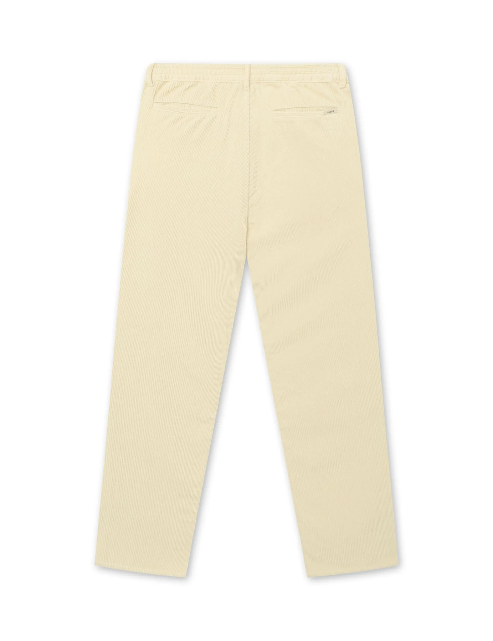 Men Forét Pants-Clay Pants-Cream Corduroy