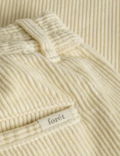 Men Forét Pants-Clay Pants-Cream Corduroy