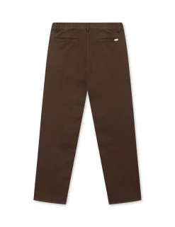 Men Forét Pants-Clay Pants-Deep Brown Twill