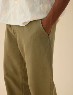 Men Forét Pants-Clay Pants-Dusty Olive