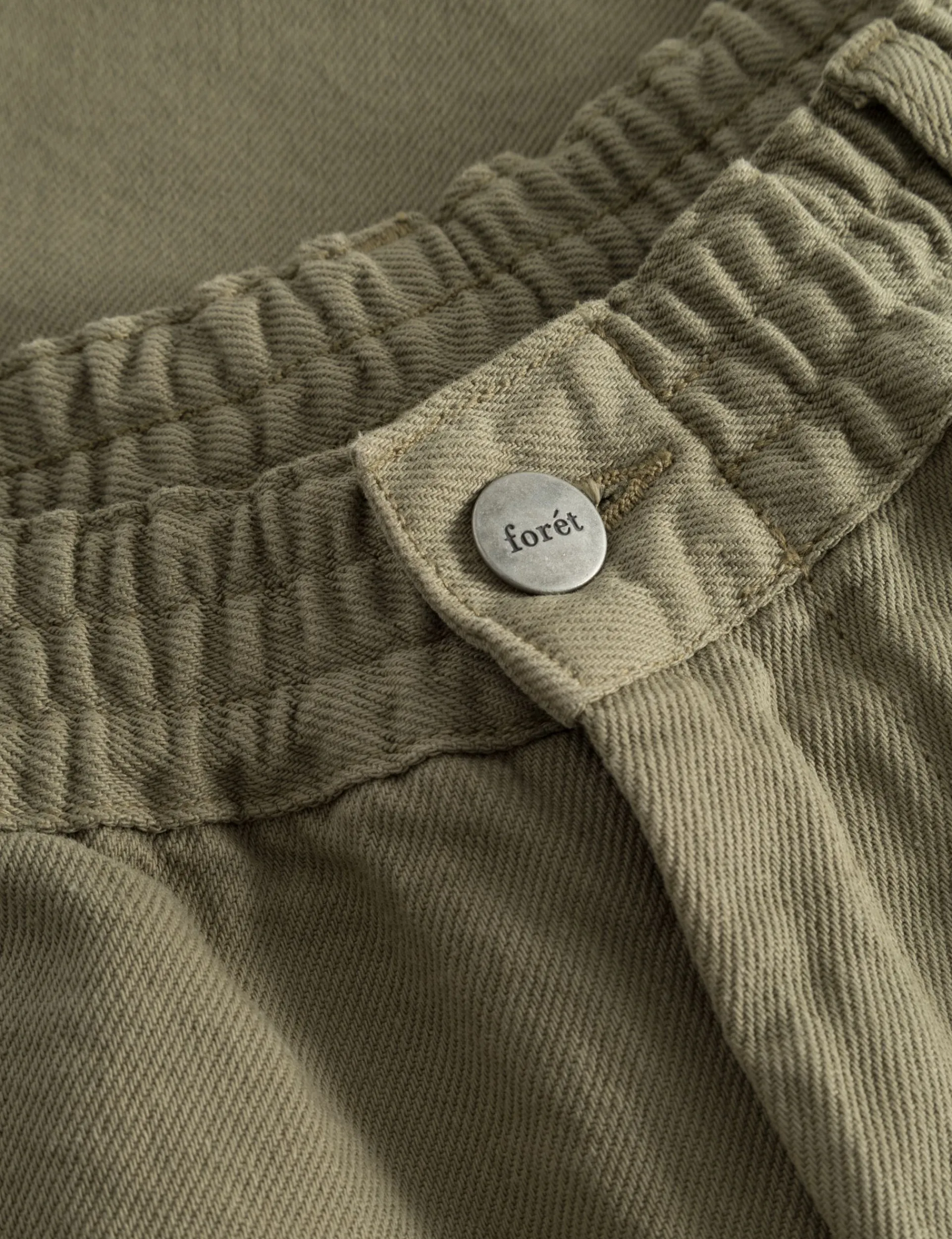 Men Forét Pants-Clay Pants-Dusty Olive