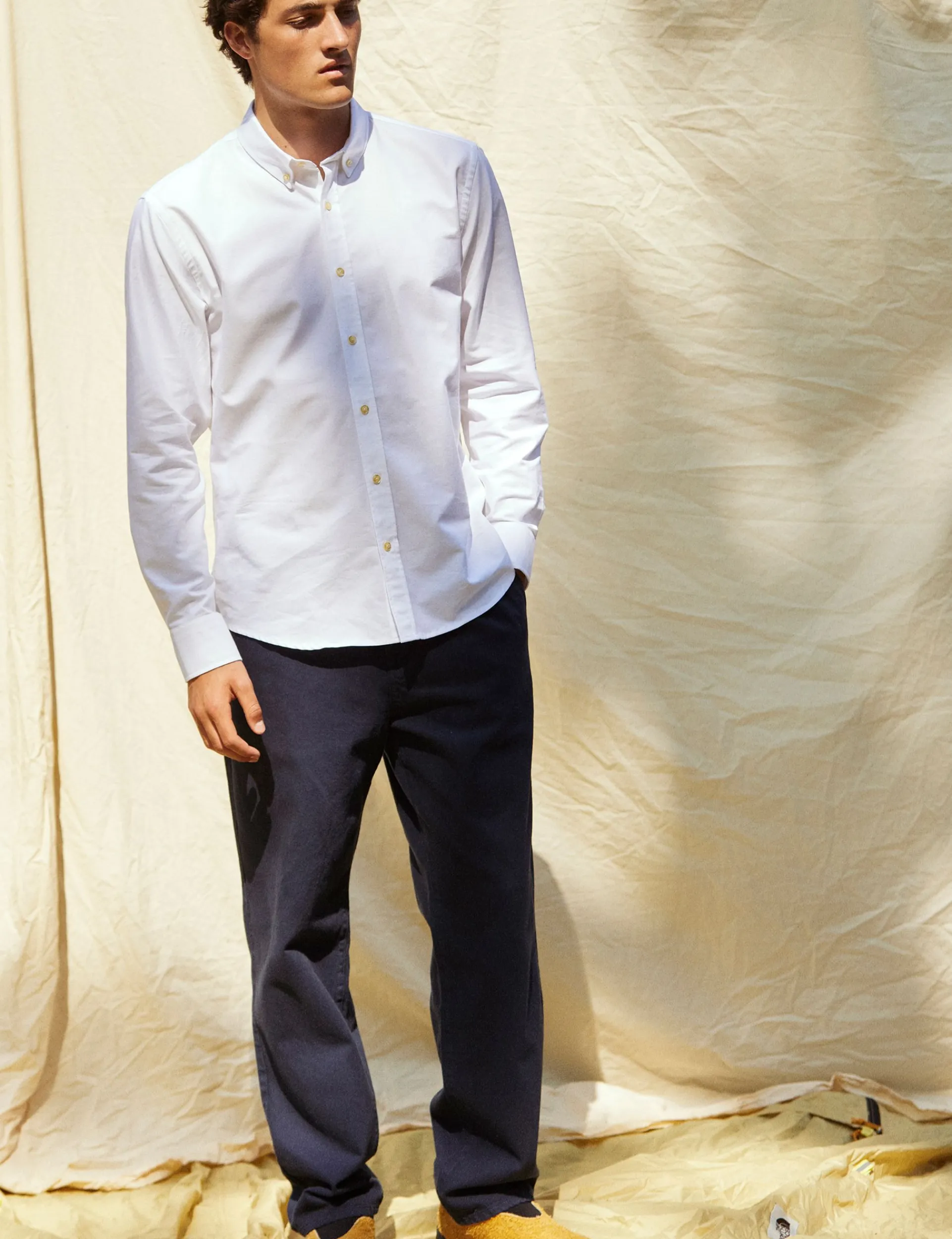 Men Forét Pants-Clay Pants-Navy