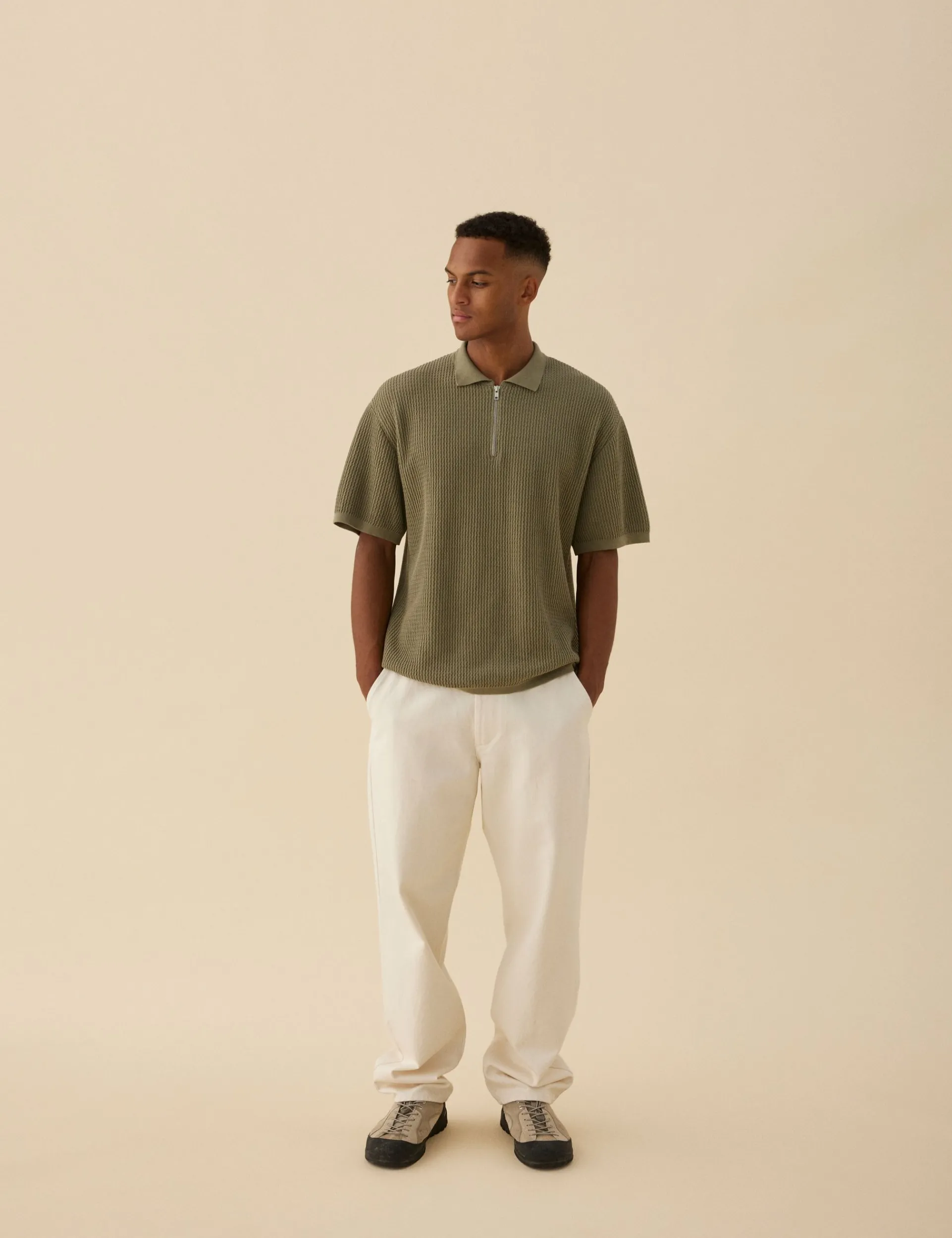 Men Forét Pants-Clay Pants-Undyed
