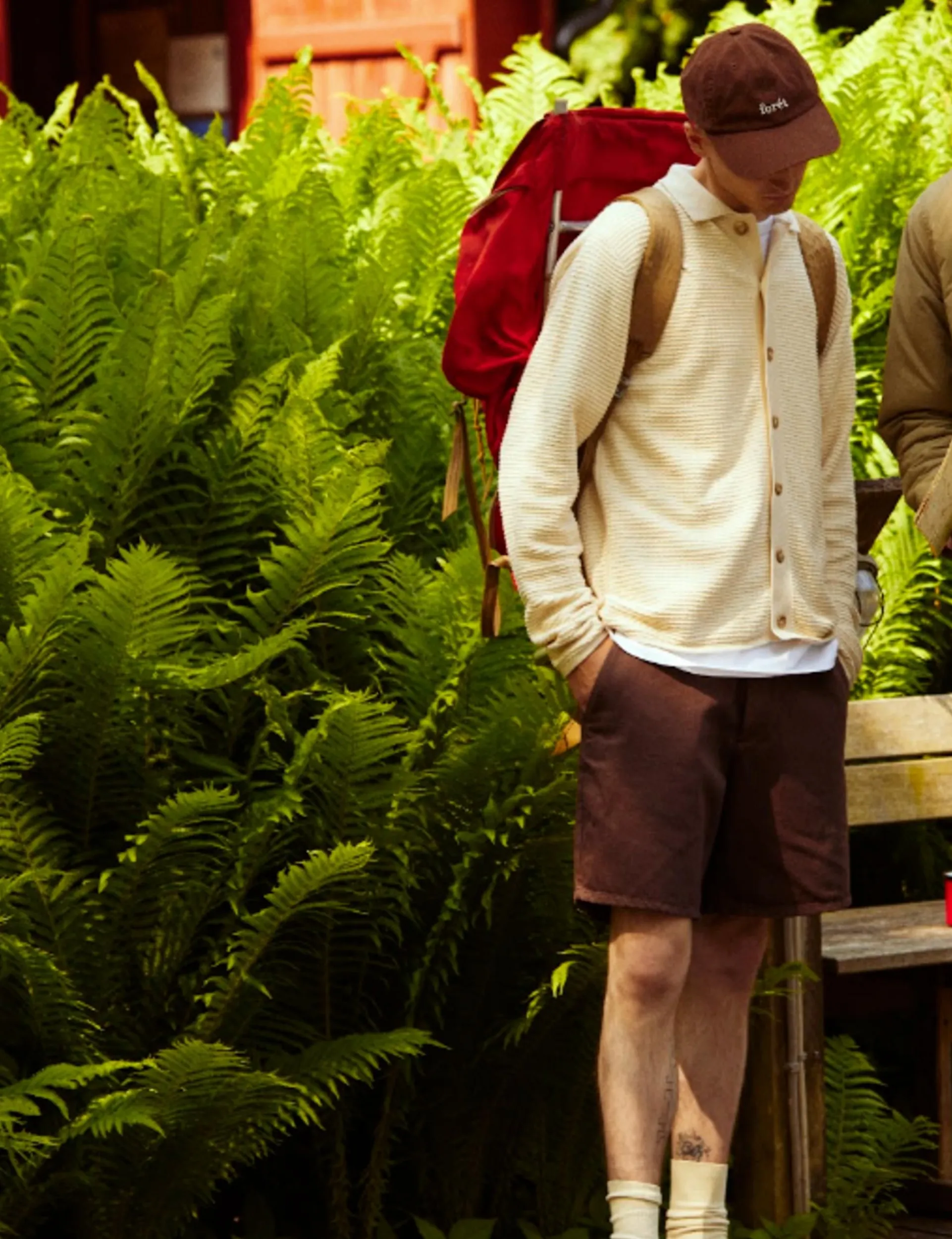 Men Forét Shorts-Clay Shorts-Deep Brown