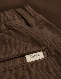 Men Forét Shorts-Clay Shorts-Deep Brown