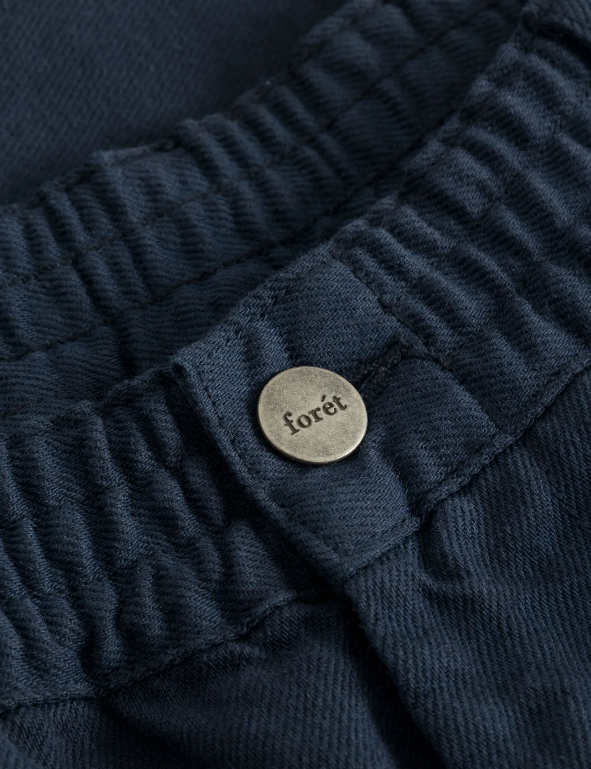 Men Forét Shorts-Clay Shorts-Navy