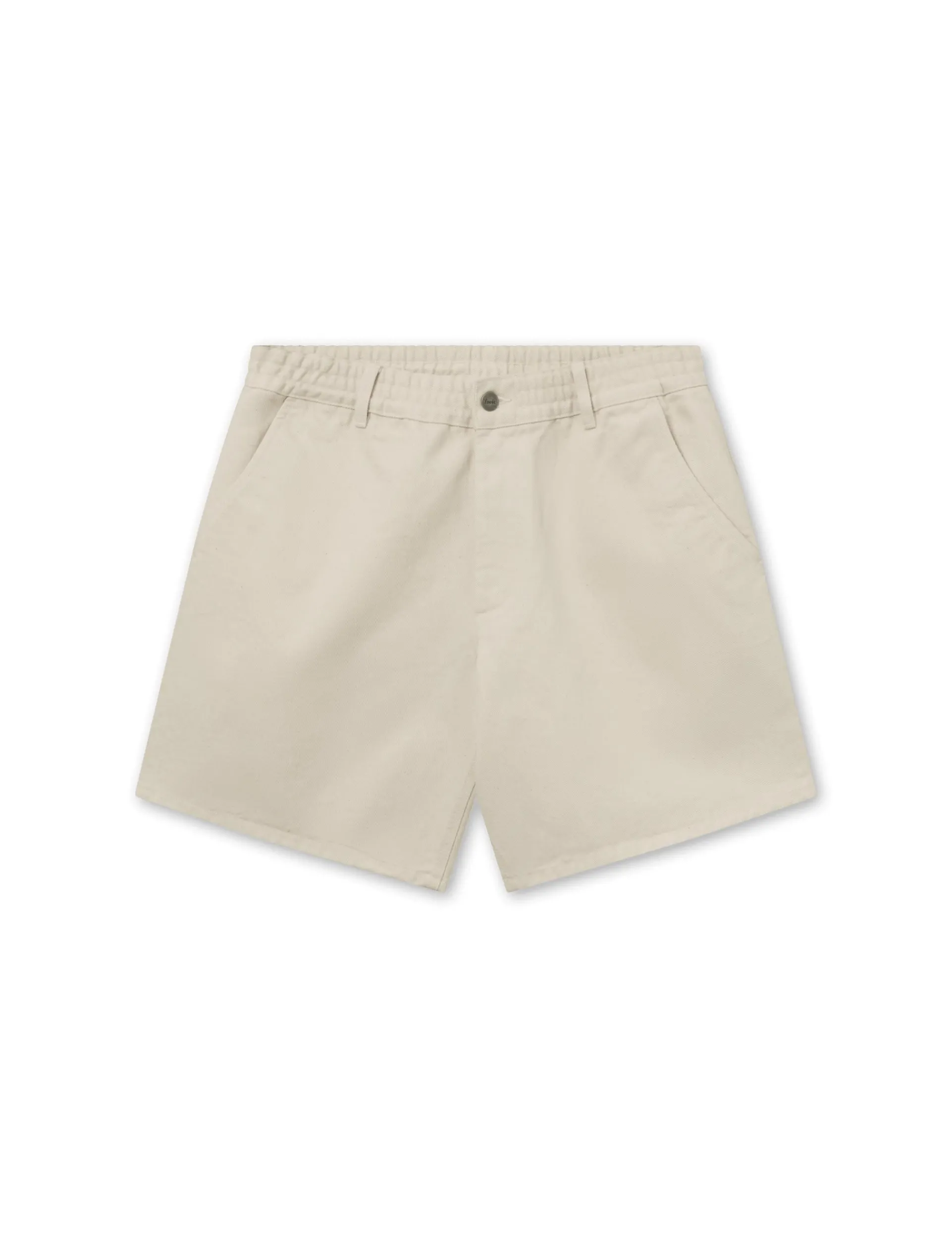 Men Forét Shorts-Clay Twill Shorts-Undyed