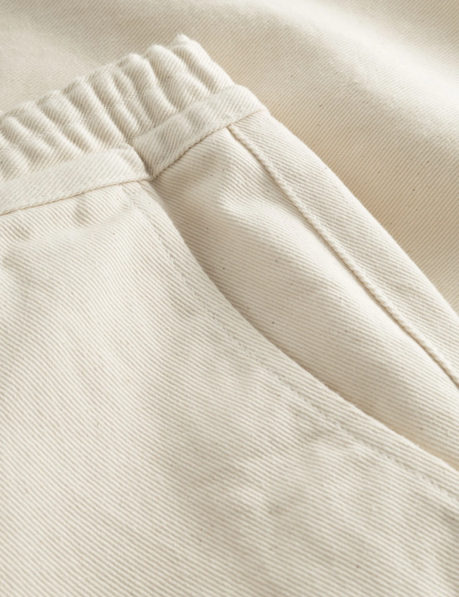 Men Forét Shorts-Clay Twill Shorts-Undyed