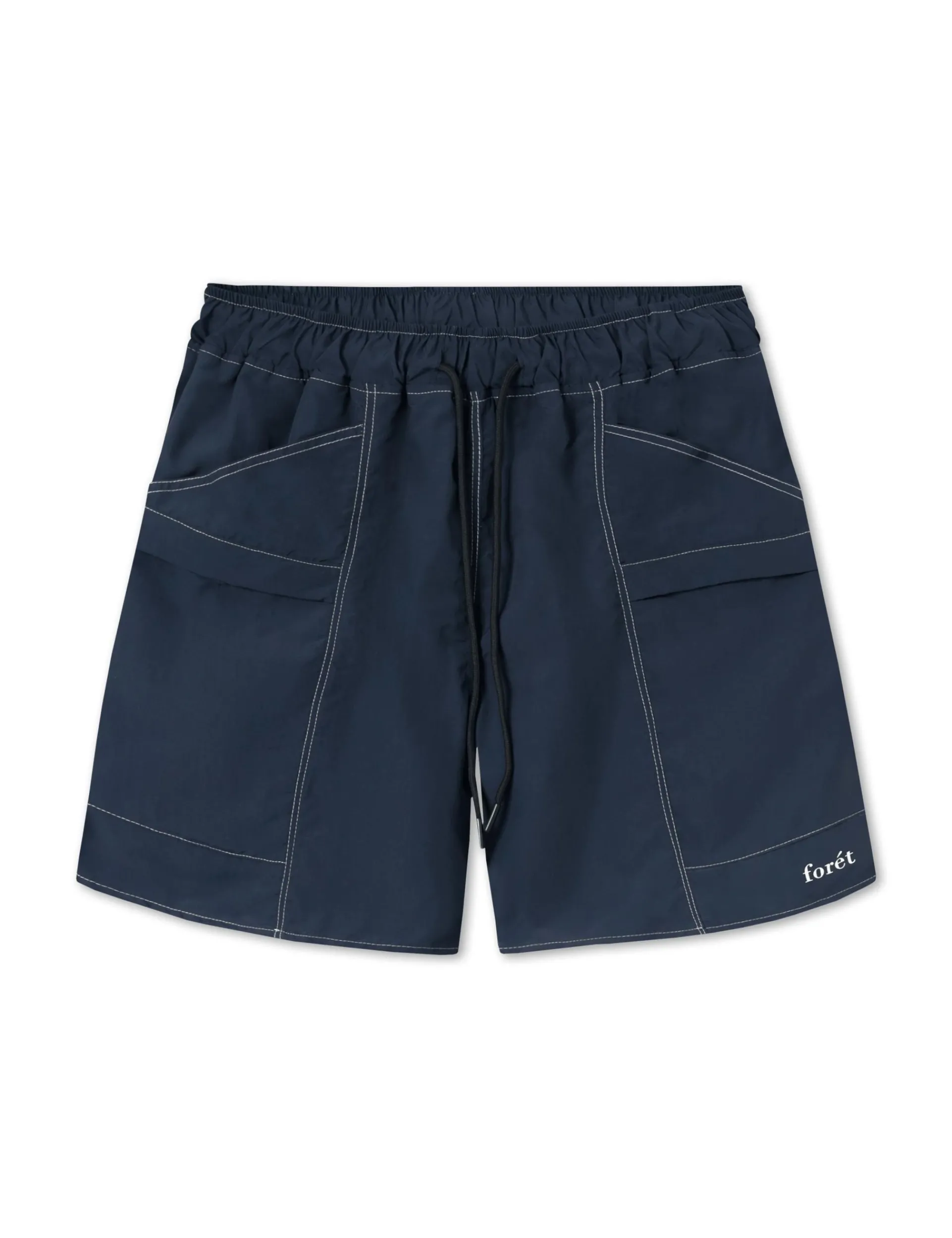 Men Forét Shorts-Comet Shorts-Navy