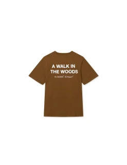 Men Forét T-Shirts-Culture T-Shirt-Brown