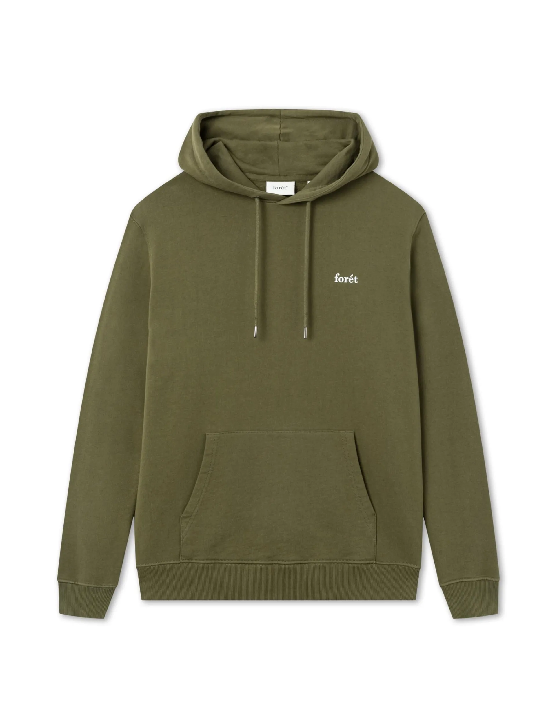 Men Forét Sweatshirts-Deer Hoodie-Army