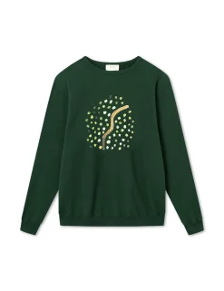 Men Forét Sweatshirts-Dioxide Sweatshirt-Dark Green