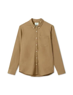 Men Forét Shirts-Drift Shirt-Burnt Khaki