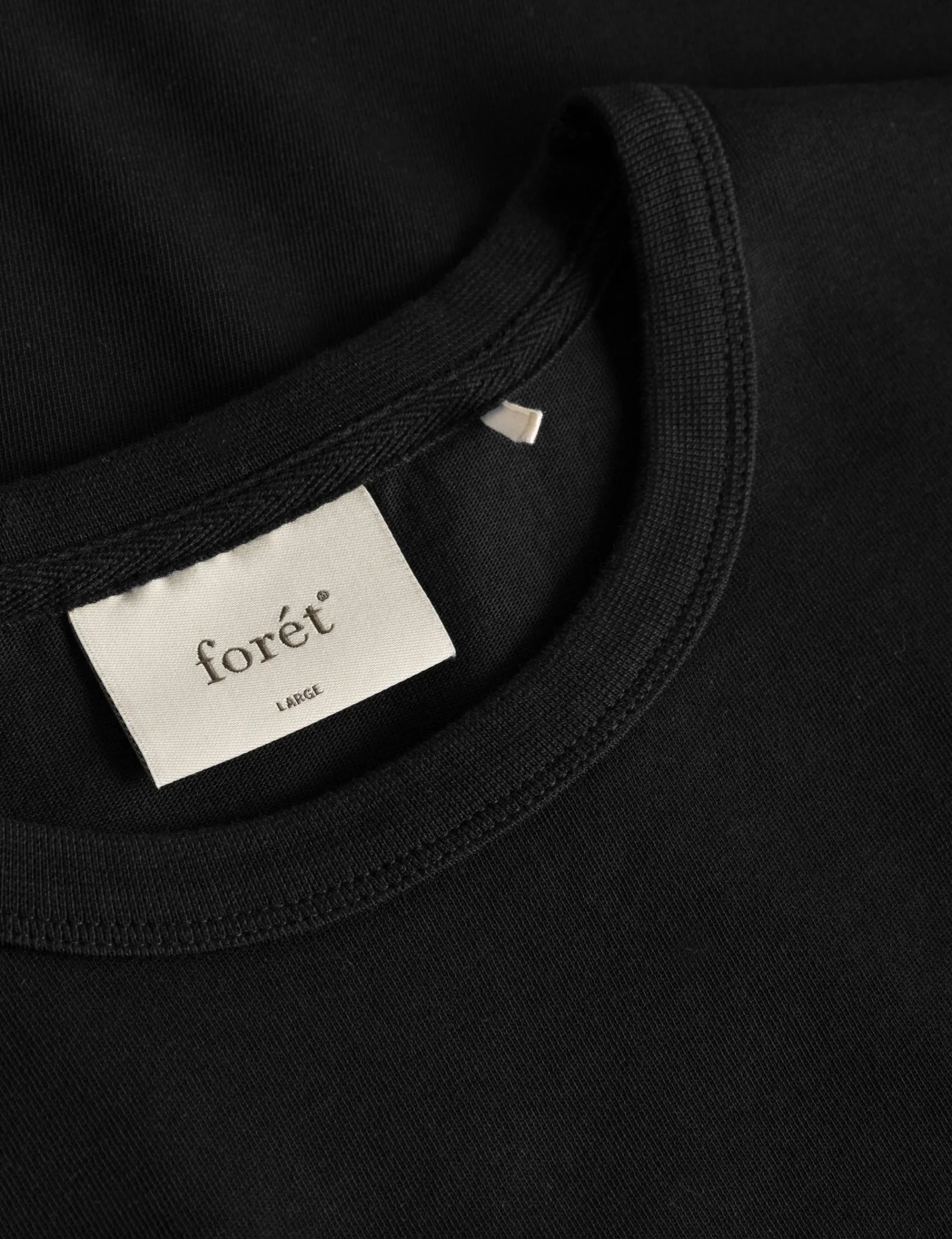 Men Forét T-Shirts-East T-Shirt-Black