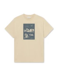 Men Forét T-Shirts-Falls T-Shirt-Oat