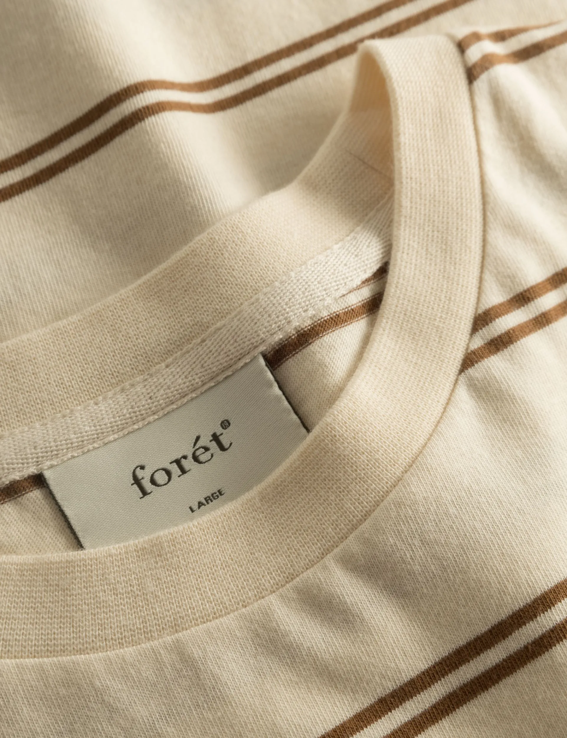 Men Forét T-Shirts-Ferry T-Shirt-Rubber/Cloud
