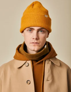 Men Forét Knitwear-Forest Beanie-Amber